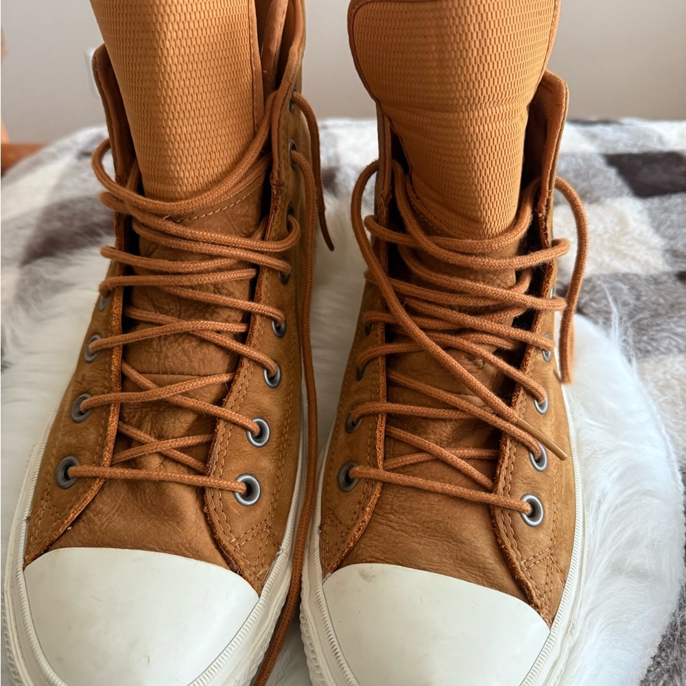 Men’s suede All Star converse high tops - Picture 4 of 8